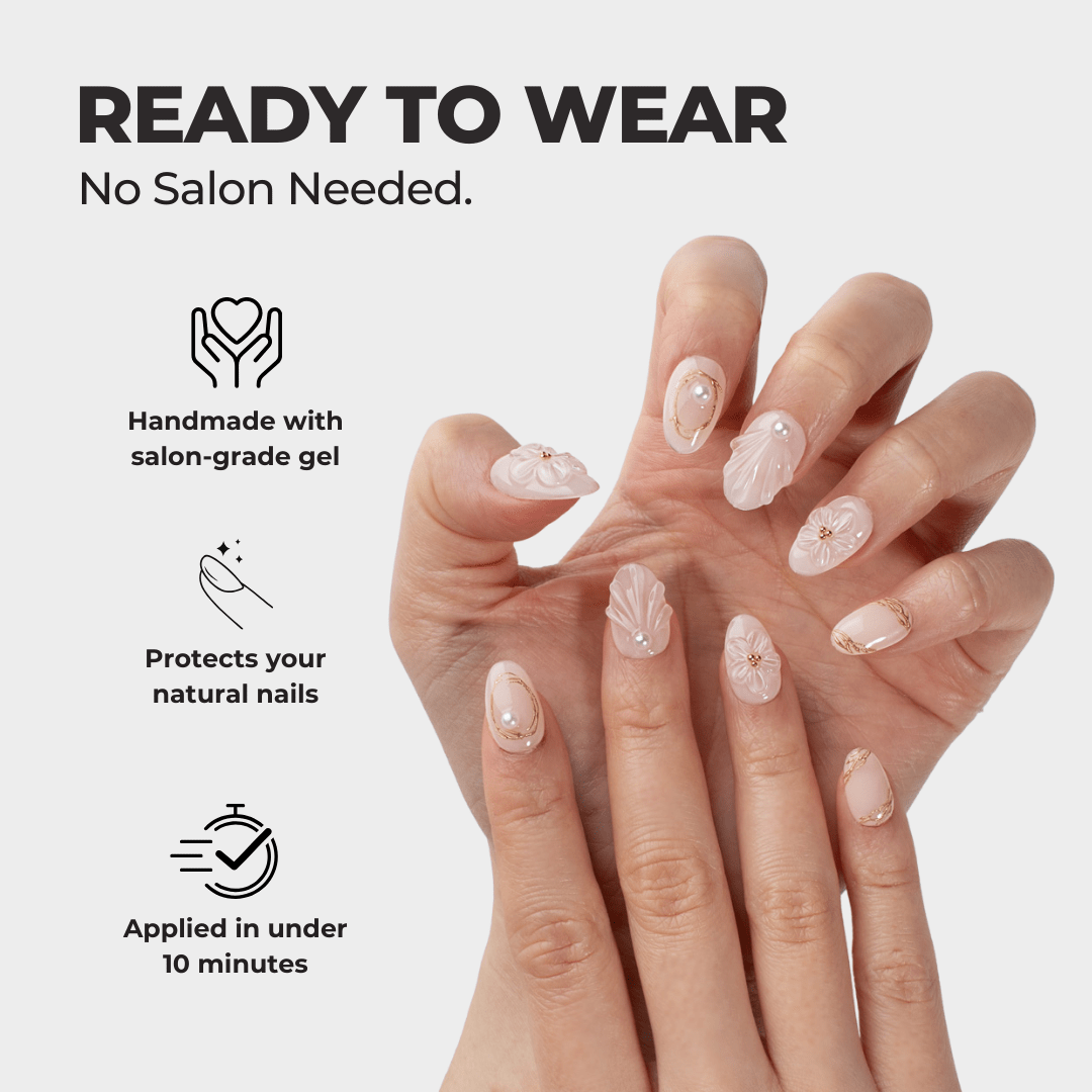 FROSTED FLORALS - nailevated