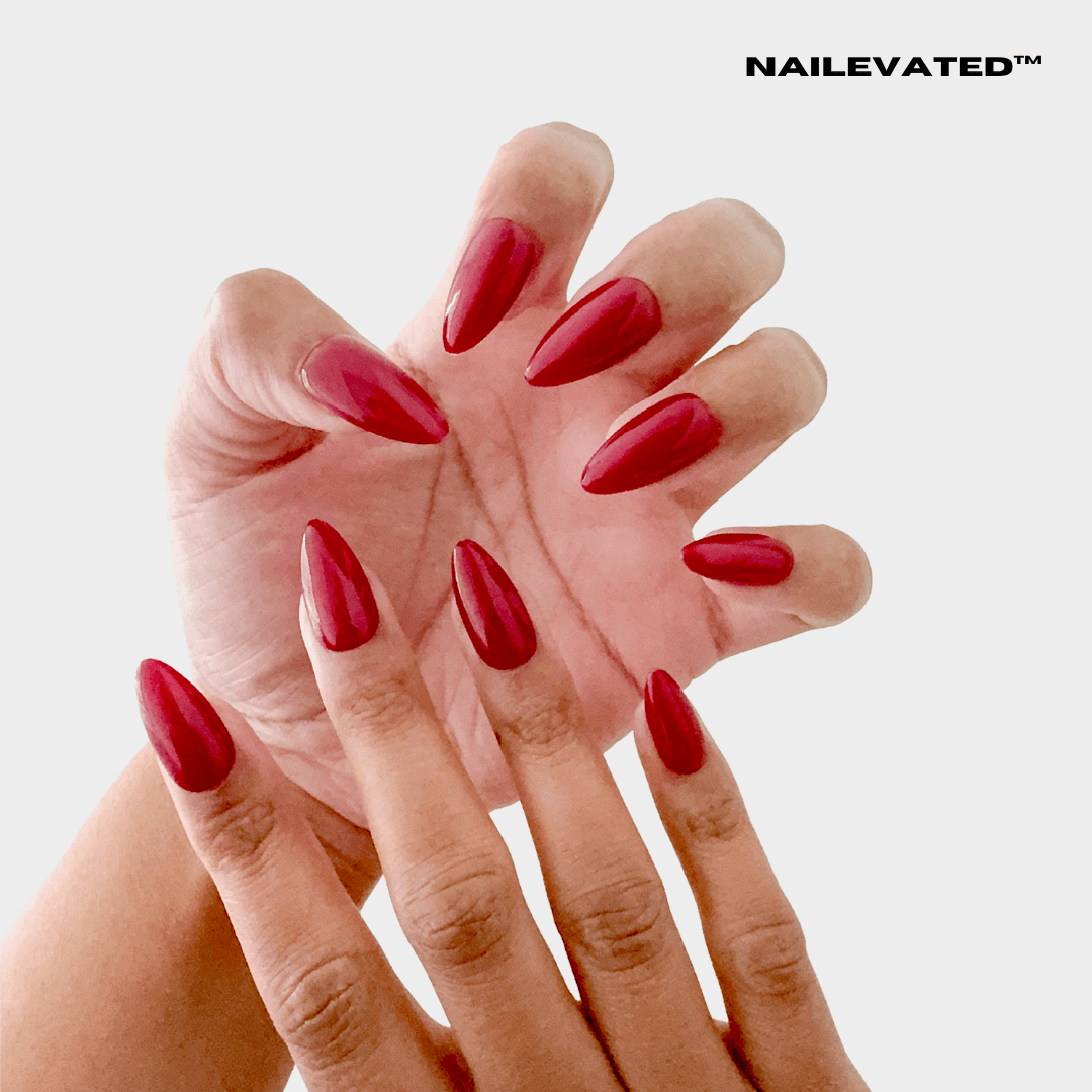 LADY IN RED - nailevated