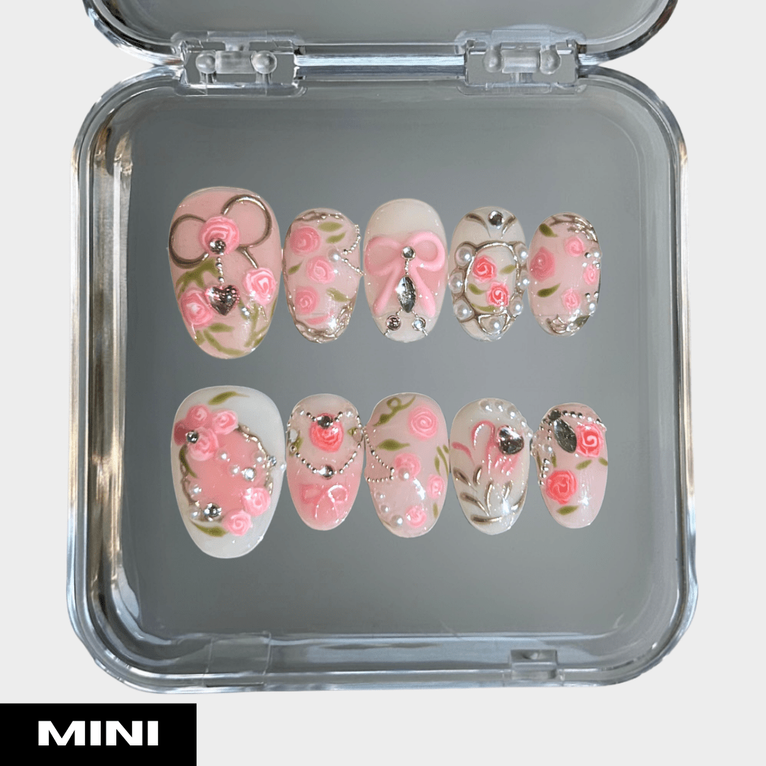 MINI ROSE BOUQUET - nailevated