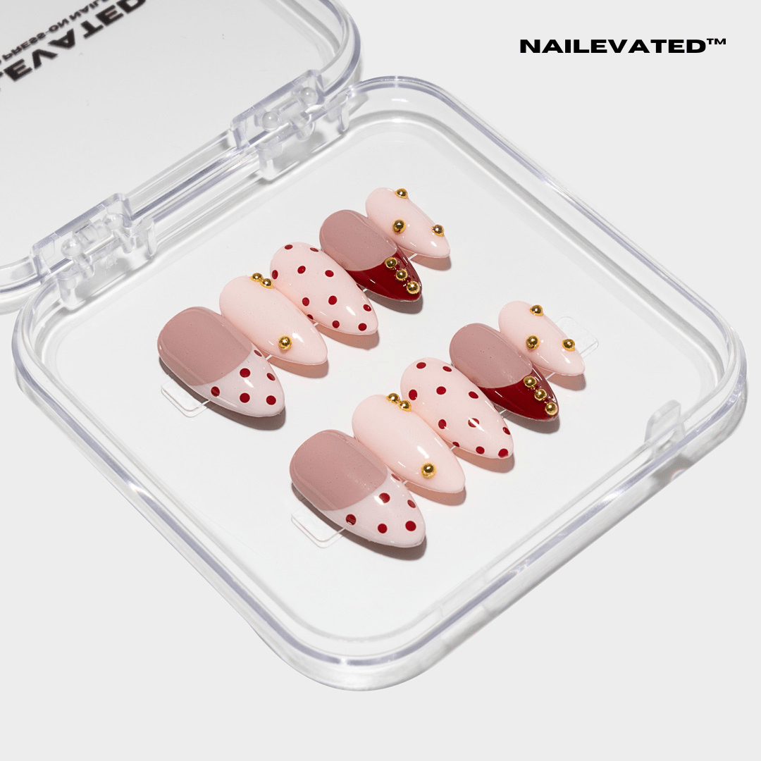 SWEETHEART POLKA DOTS - nailevated