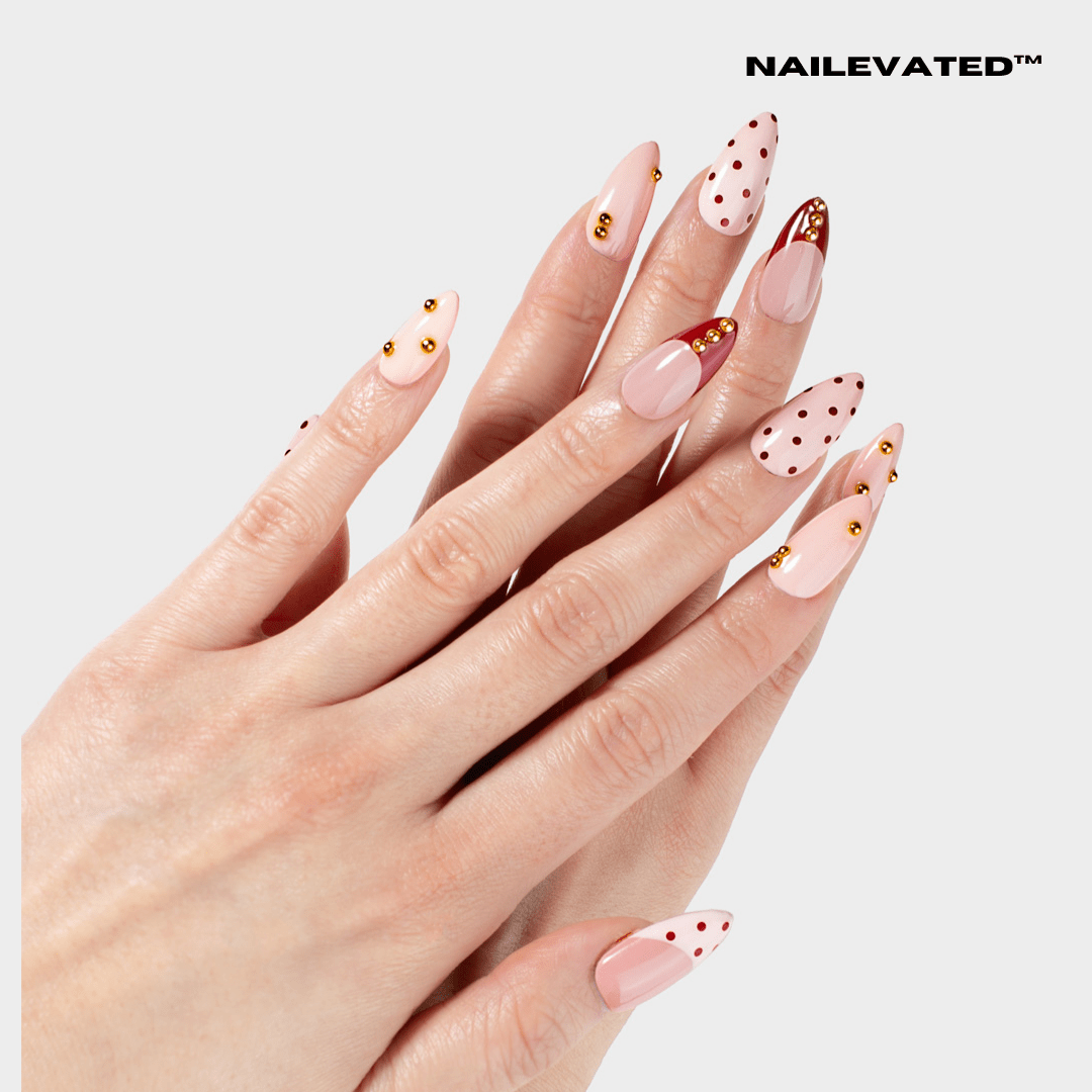 SWEETHEART POLKA DOTS - nailevated