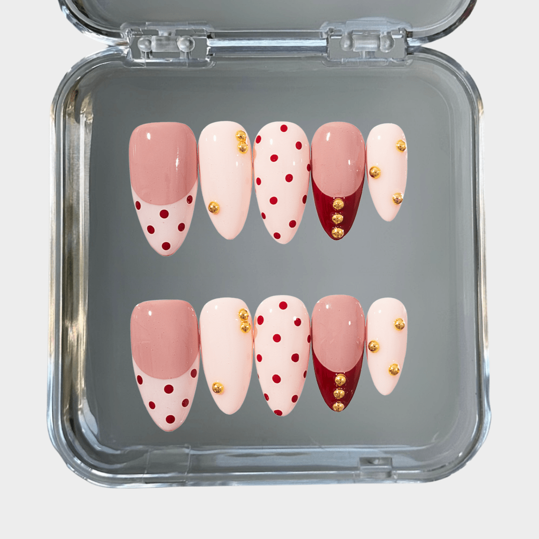 SWEETHEART POLKA DOTS - nailevated