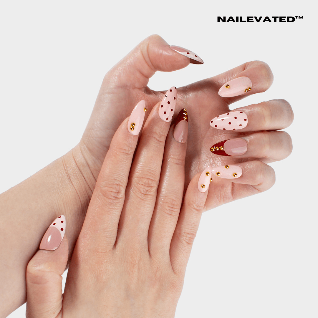 SWEETHEART POLKA DOTS - nailevated