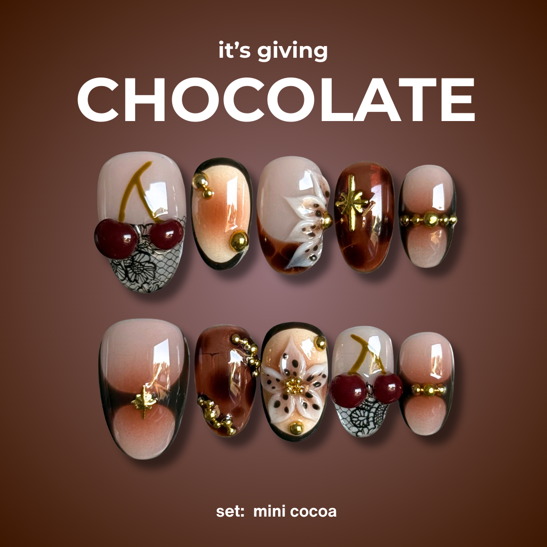 Chocolate nail collection