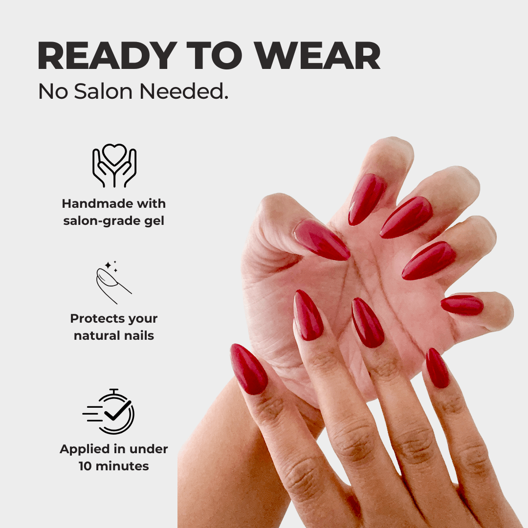 LADY IN RED - nailevated