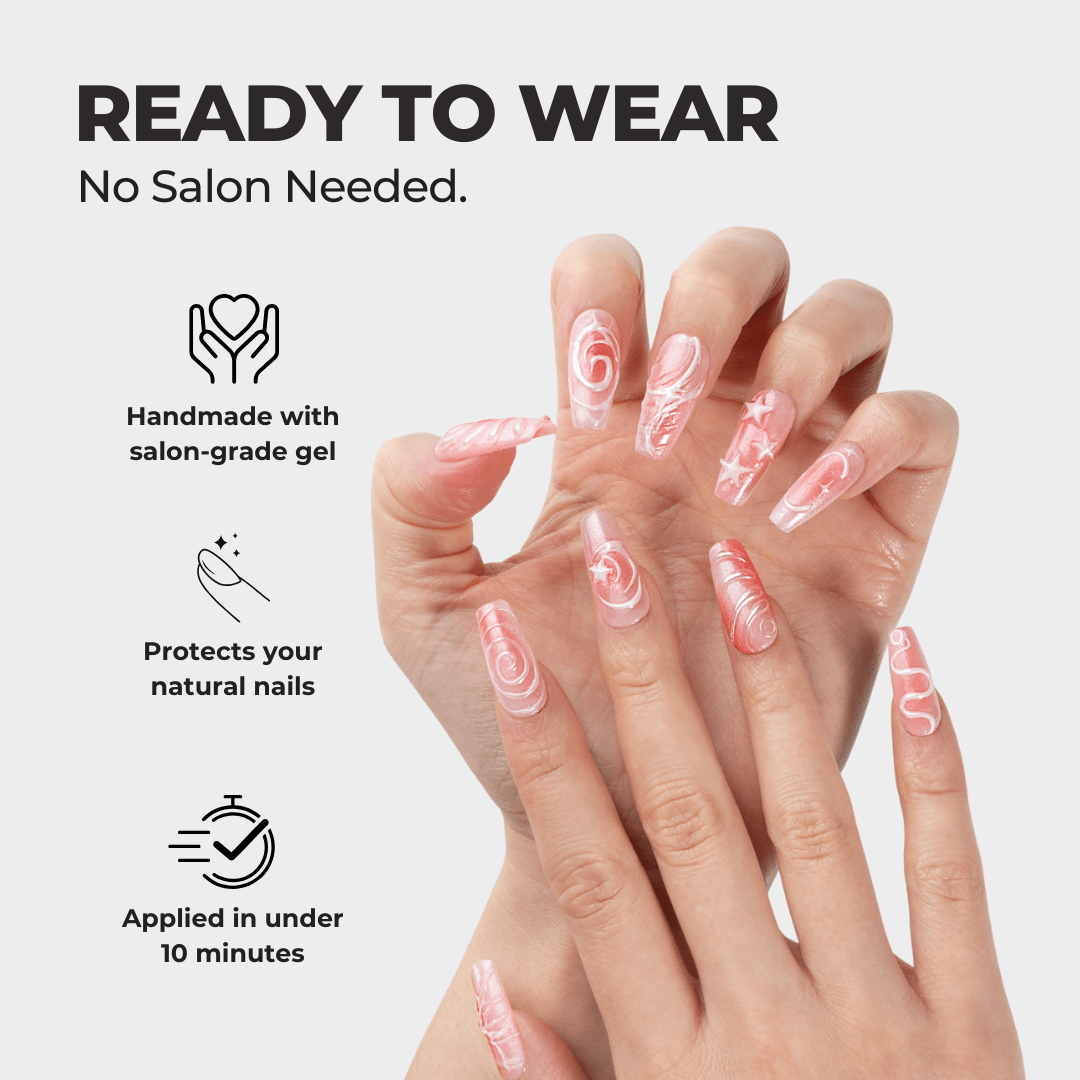 PINK STARDUST - nailevated