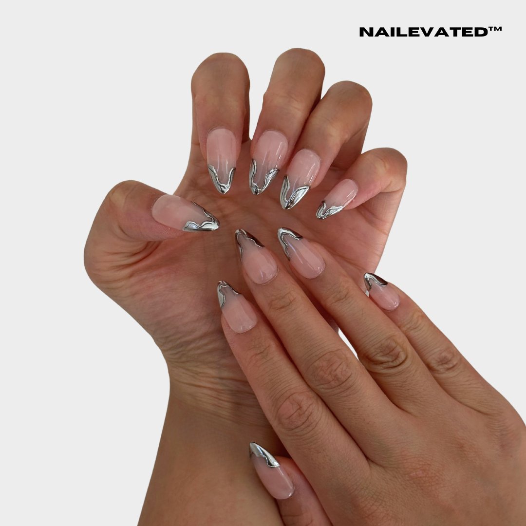 SILVER TIPS - nailevated